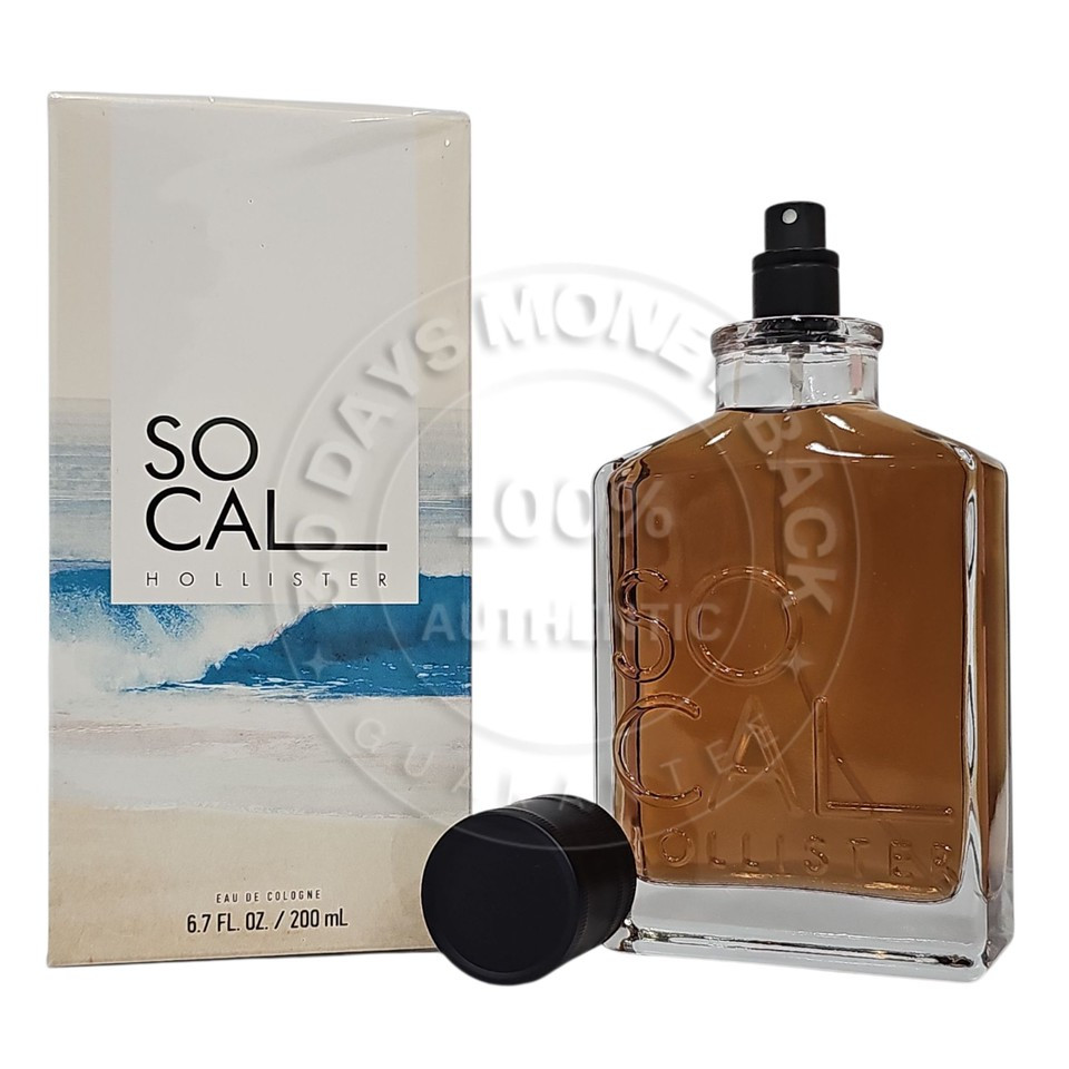 Hollister So Cal Eau de Cologne 6.7 oz / 200 ml Spray For Men